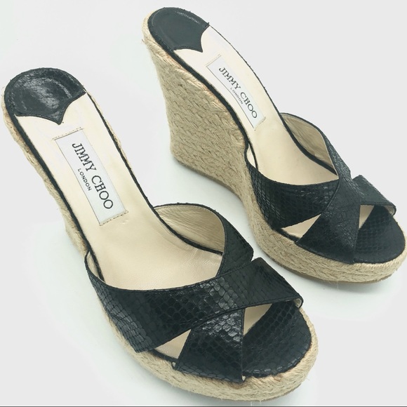 Jimmy Choo Shoes - Jimmy Choo Phyllis Wedge Slides